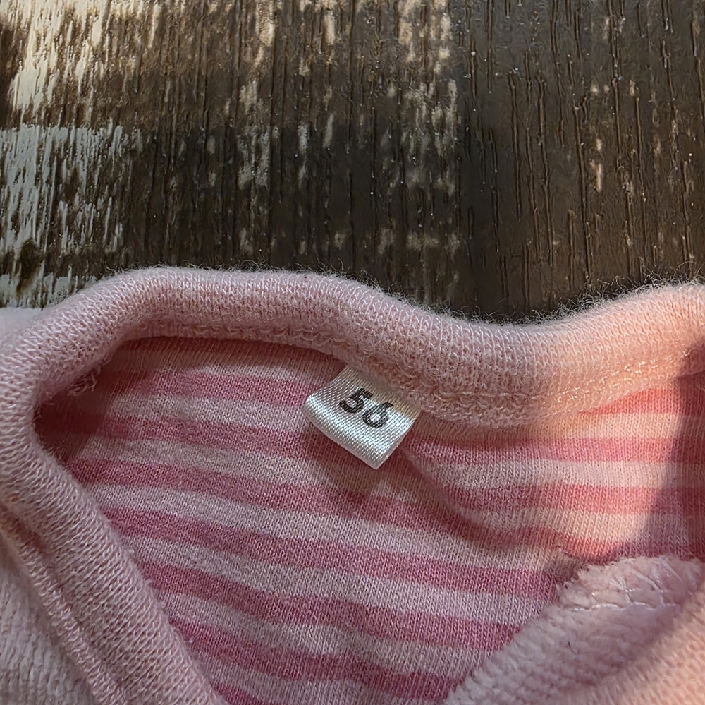 Pink Baby Jacket with Penguin Design - Picture 3 of 7